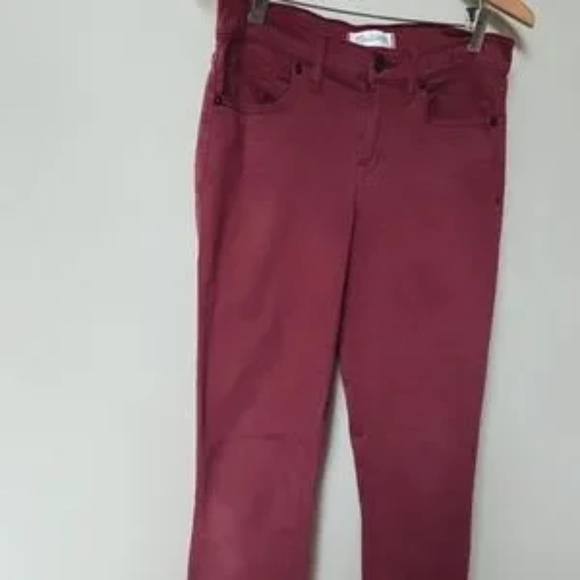 Madewell High Rise Deep Plum Skinny Jeans Size 27 - Picture 5 of 7
